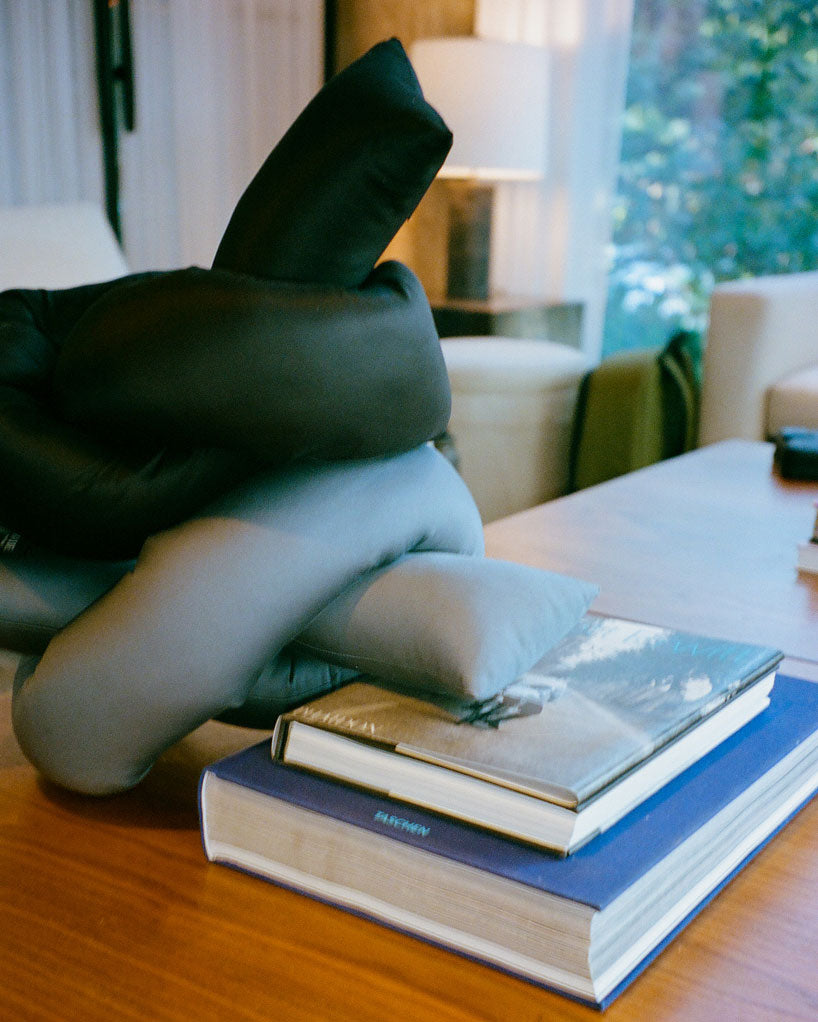 Gray Area Baby Knot Cushion – JIU JIE